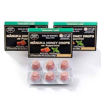 HONEY DROPLET MANUKA UMF®10+ 23g (6個12箱) Amazon.com : [HONEY DROPLET] 100% Manuka Honey Drops, Truly