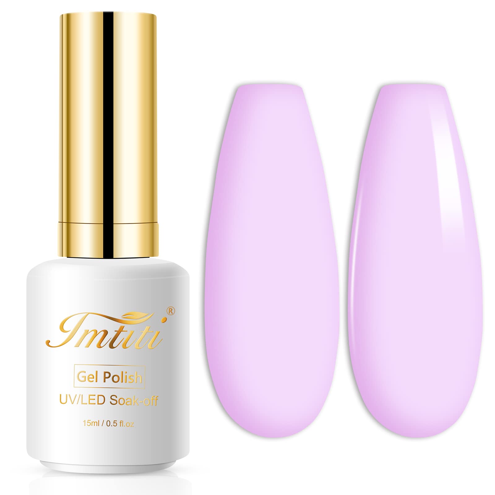 Amazon.com : Gel Nail Polish, 1 Pcs 0.5 fl oz lavender purple gel nail  polish Color Soak Off Gel Polish Nail Art Manicure Salon DIY Nail Lamp Gel Nail  Design Decoration at