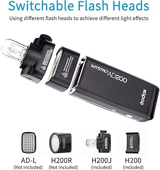 Godox AD200Pro フラッシュストロボ 200W フラッシュヘッド付き 71GqJ2zXYfL._AC_SY200_QL15_.jpg