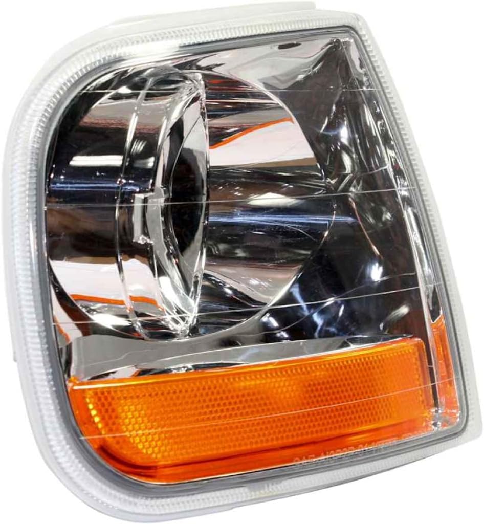 For 2001 02 2003 Ford F-150 Pair Park/Signal Lights Driver and Passenger Side Unit includes signal lamp; Lightning FO2520170 FO2521170-replaces 1L3Z 13201BA 1L3Z 13200BA