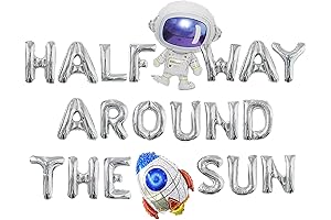 Halfway Around the Sun Spaceship Boy Decorations