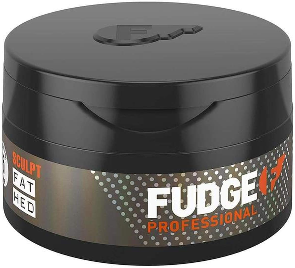 Fudge Fat Head Firm Hold Volumising Texture Unisex Paste, 2.5 Ounce