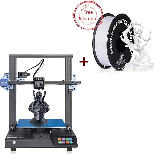 Review Geeetech AutoLeveling 3D Printer Mizar S and 1.75mm PETG 3D Printer Filament