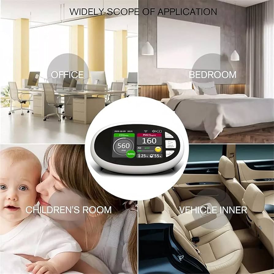 Amazon.co.jp: CO2 二酸化炭素モニター、CO2 二酸化炭素 PPM レベル