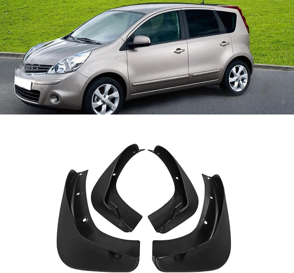 RESKIU 4PCS Mud Flaps for livina 2005-2011, Splashproof No Drill Easy Install Front Rear Wheel Protection Fender Mudflaps All-Weather Splash Guards
