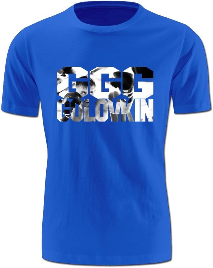 YOXO Men's KOF - GGG Gennady Golovkin T-shirt RoyalBlue M