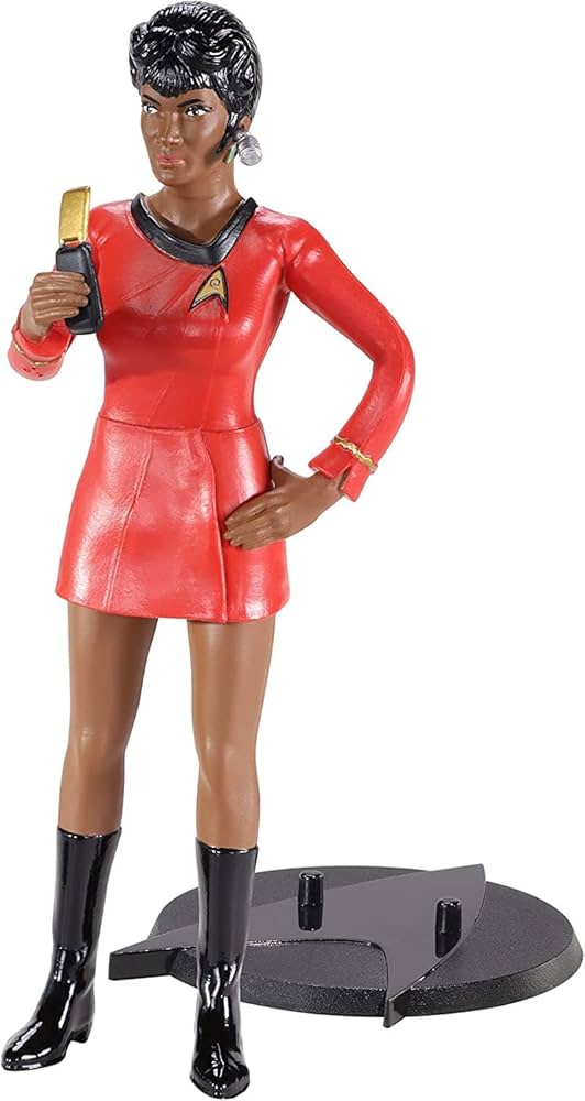 FIGURE COLLECTIONと本セット Amazon.com: BendyFigs The Noble Collection Star Trek Uhura