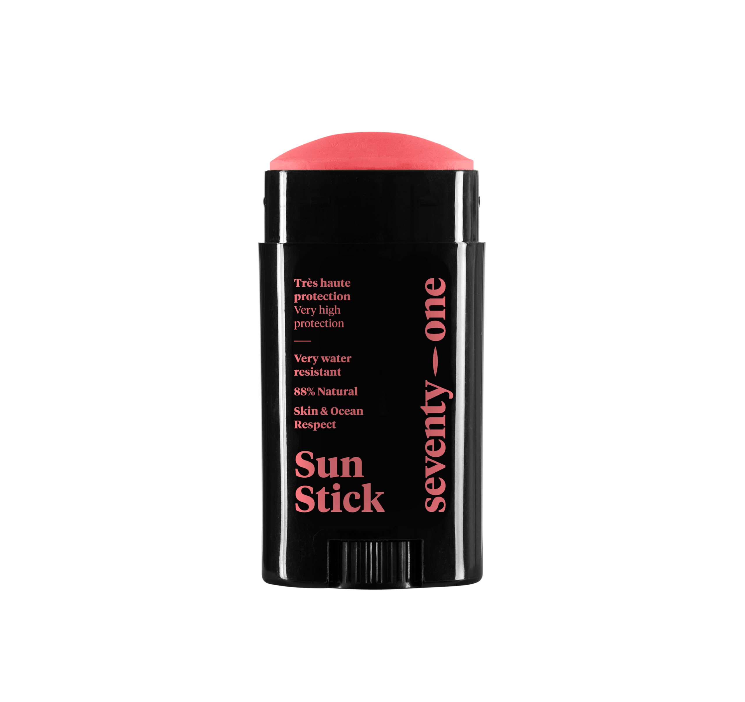 SeventyOne Percent | The Sunset : Sun Stick SPF 50+ | Stick Solaire Visage Vegan - Très Haute Protection | Très resistant à l’eau | UVA 34 | 89% Naturel - Made in France | 15 gr