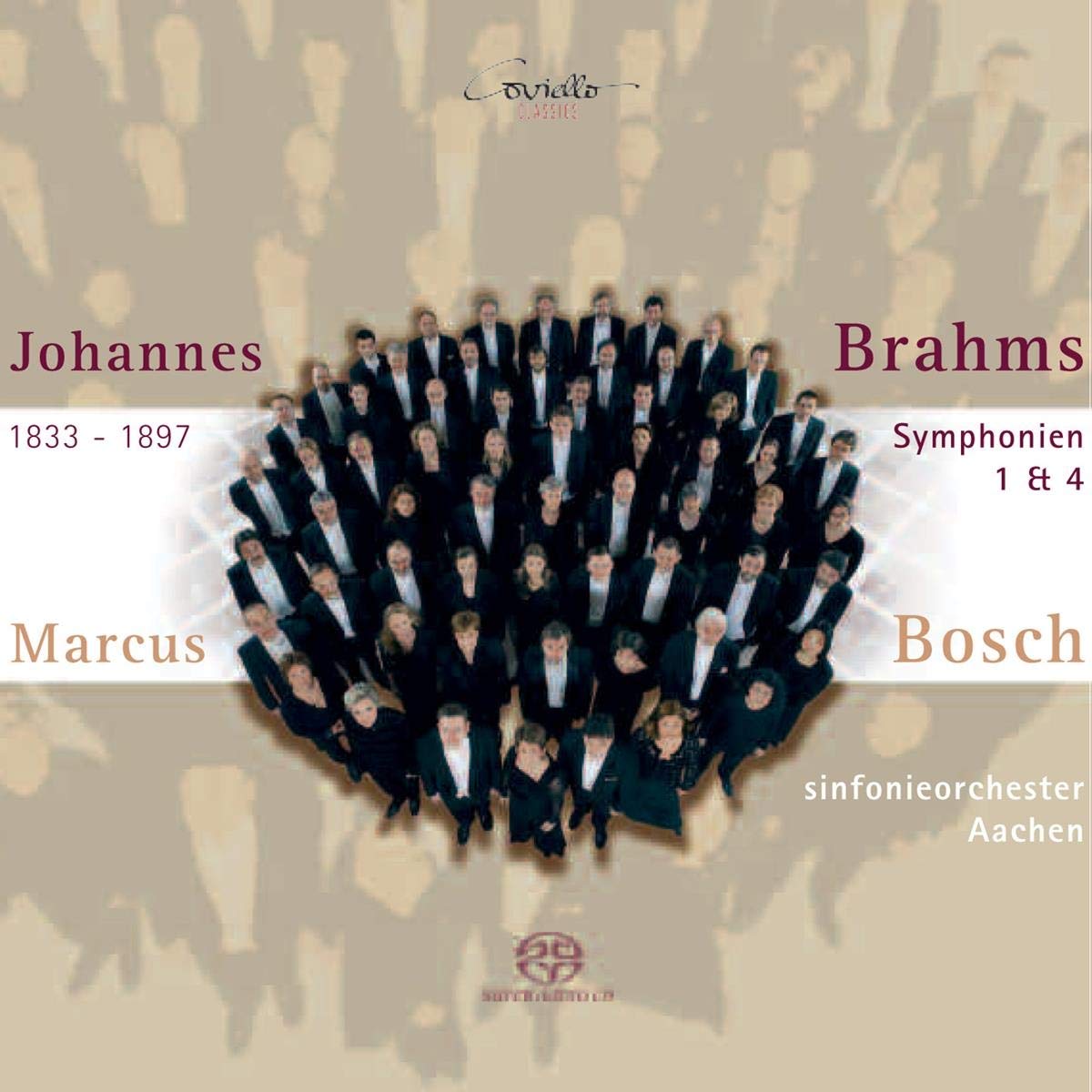 Johannes Brahms: Symphonies Nos.1 & 4