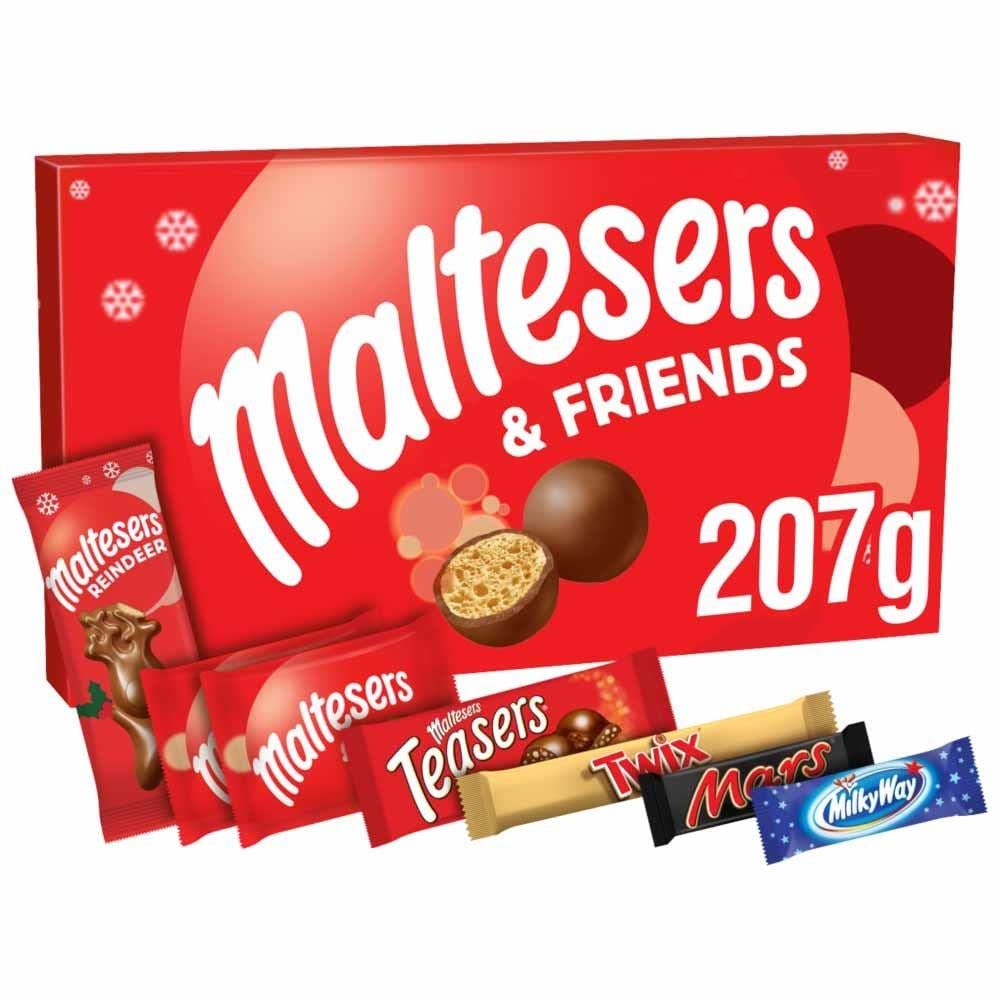 Maltesers and Friends Christmas Selection Chocolate Box, 207g