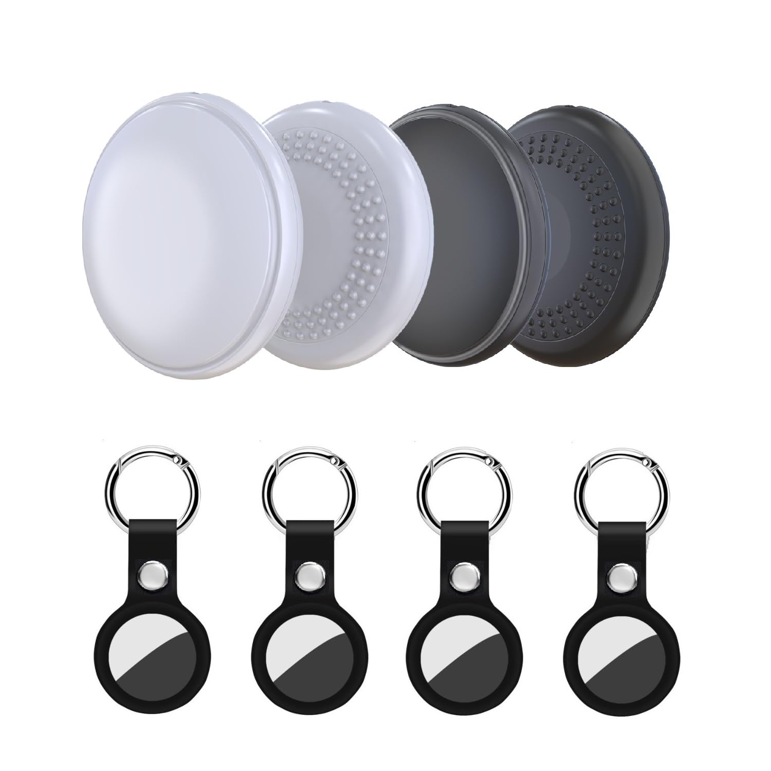 NURMUN Key Finder, Bluetooth Tracker Tag, Works with Find My (iOS Only),Sound Location, Key Locator Tracker for Luggage, Suitcase, Wallet, Pet, Kid 4