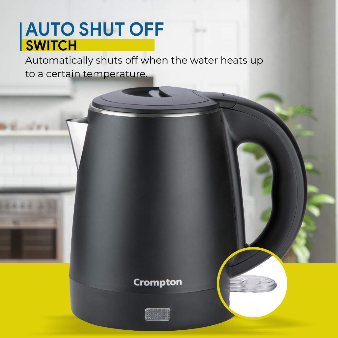 Crompton Activ Electric Kettle - 1L -6