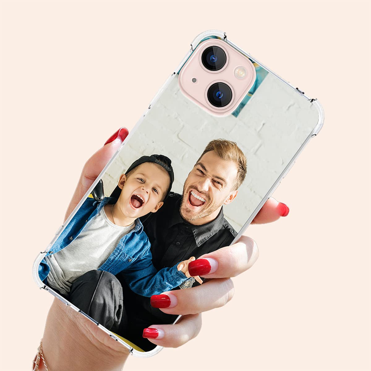 Amazon.com: customtify Personalized Phone Case for iPhone with Bumpers TPU Shock Absorption Cover iPhone 13, iPhone 12, 11, XR, Max Phone Case for Friends and Family Soft Phone Cover - Clear : Amazon.com: customtify Personalized Phone Case for iPhone with Bumpers TPU Shock Absorption Cover iPhone 13, iPhone 12, 11, XR, Max Phone Case for Friends and Family Soft Phone Cover - Clear :