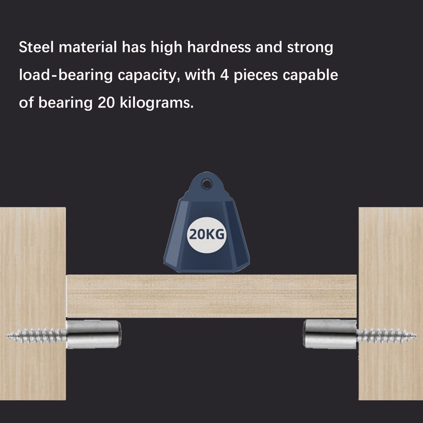 Ancllo Staffe Laterali Universali Per Moto, In Acciaio Inox, Barre Di - Foto 12