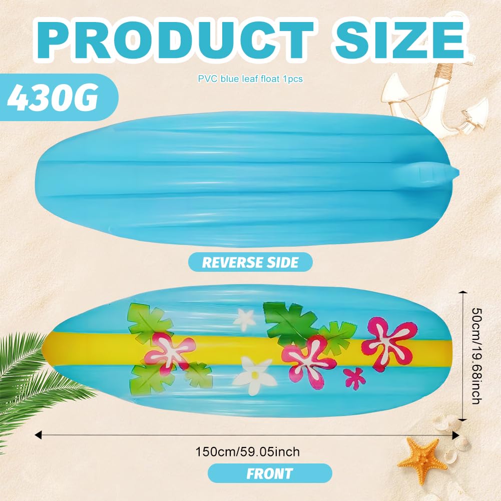Tabla de Bodyboard Inflable Flotante para Surf, Natación y Playa