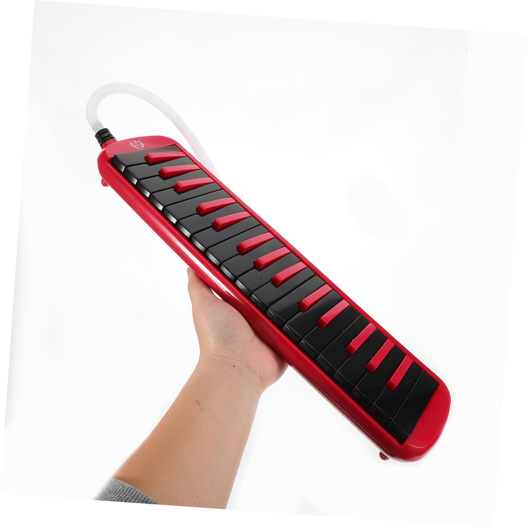 Cabilock Melódica y Estuche Eva con Teclado de Piano de 32 Teclas con Boquilla Instrumento Musical de Viento Ligero Tubos para Principiantes y Adultos