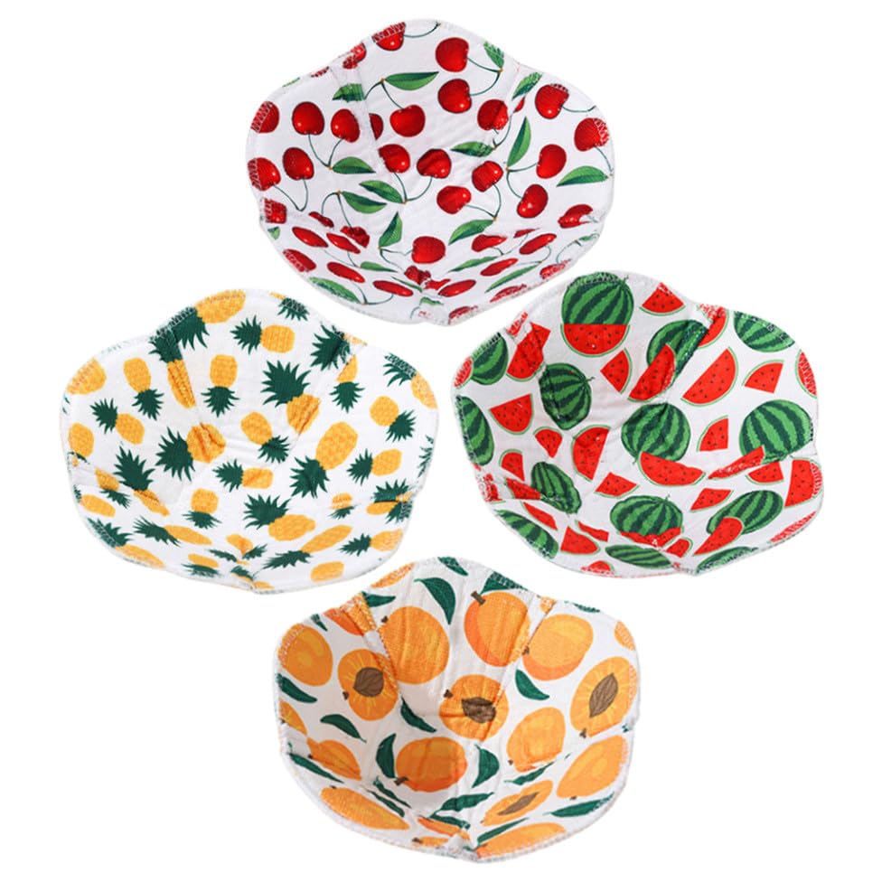 Cubiertas de aislamiento para microondas en algodón absorbente de calor, 16 piezas 5