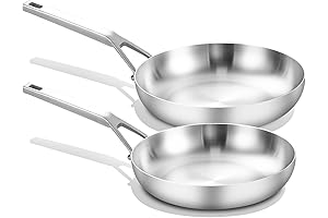 Tri-Ply Stainless Steel Frying Pan