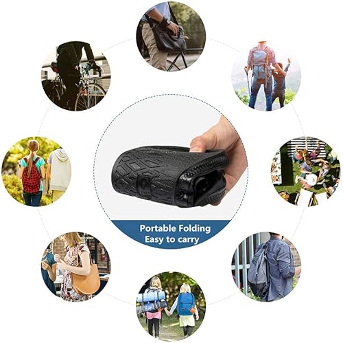 Miniatura 5 de Overshoes Rain Boots Waterproof Anti-Snow Shoe Covers Reusable Rain Boots Protective Gear for Men and Women Galoshes