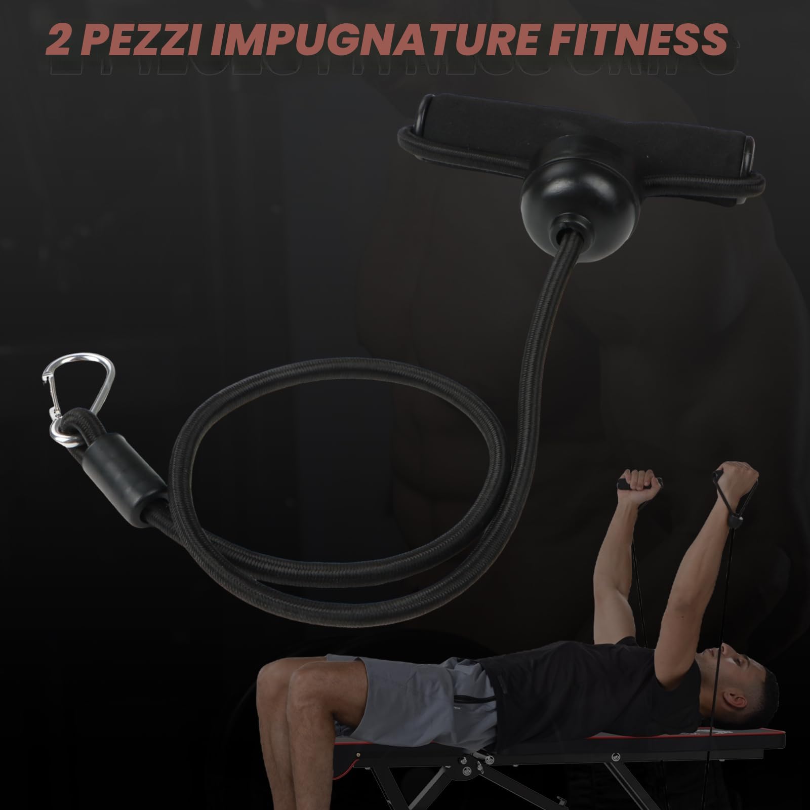 Dskeuzeew Panca Palestra Multifunzione con Borsa, Panca Pieghevole Salvaspazio per Allenamento in Casa Regolabile Piana e Inclinata, Schienale 7 Posizioni e Cuscino 4 Posizioni, Carico 300 kg