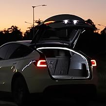 TPARTS Trunk LED Light Strip for Tesla Model Y 2021-2025 - 3000K Warm White & 6000K Cool White, Intelligent Infrared Control, IP67 Dustproof, Low Power Consumption