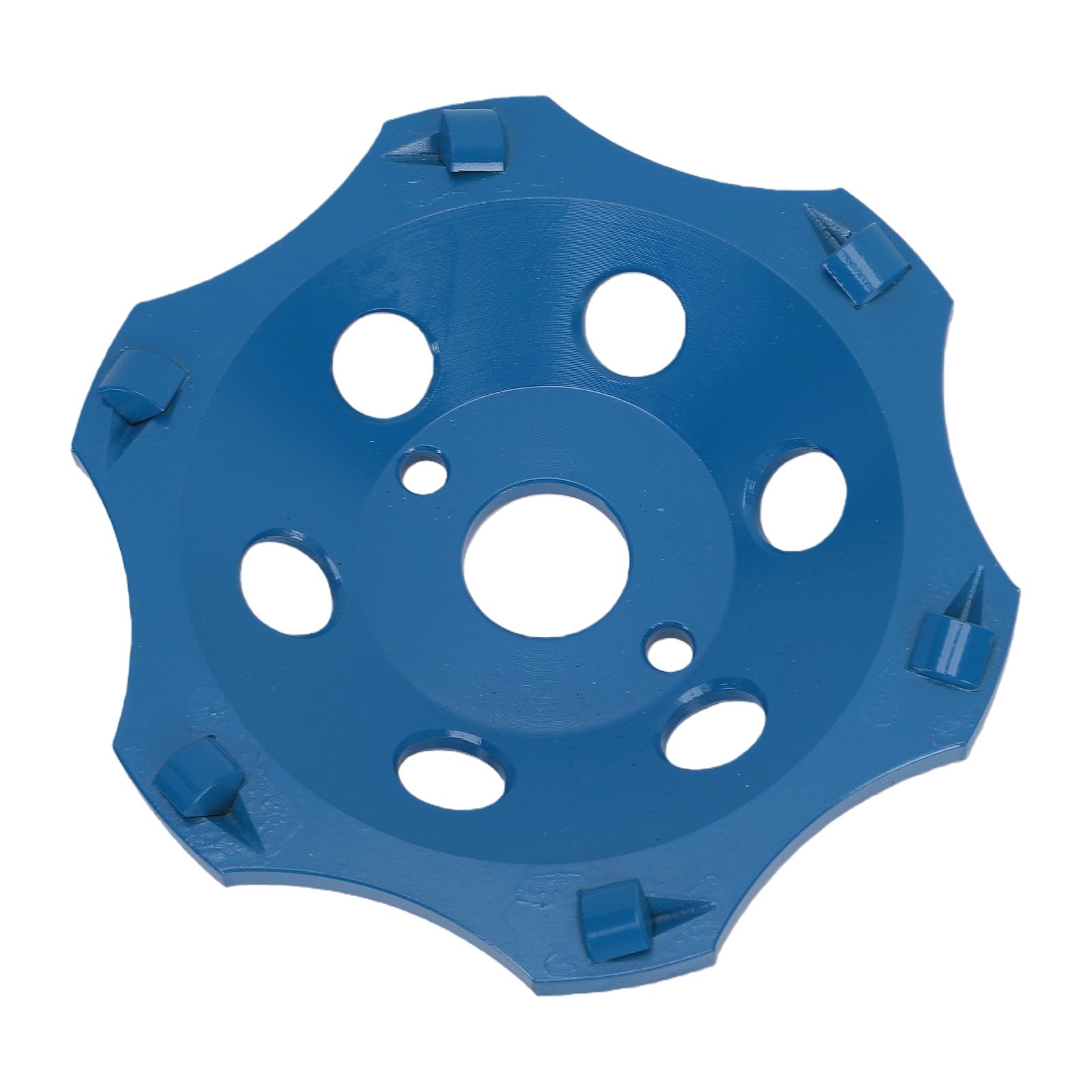 Jectse Mola a Tazza Diamantata PCD 125 Mm, Disco Abrasivo a 6 Segmenti per Smerigliatrice Angolare, Rimozione del Rivestimento in Cemento, Pulizia delle Piastrelle, Preparazione della Superficie