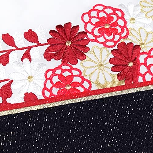 送料無料 刺繍半衿 重ね衿 2点セット 半襟 半衿 振袖 伊達衿 重ね衿