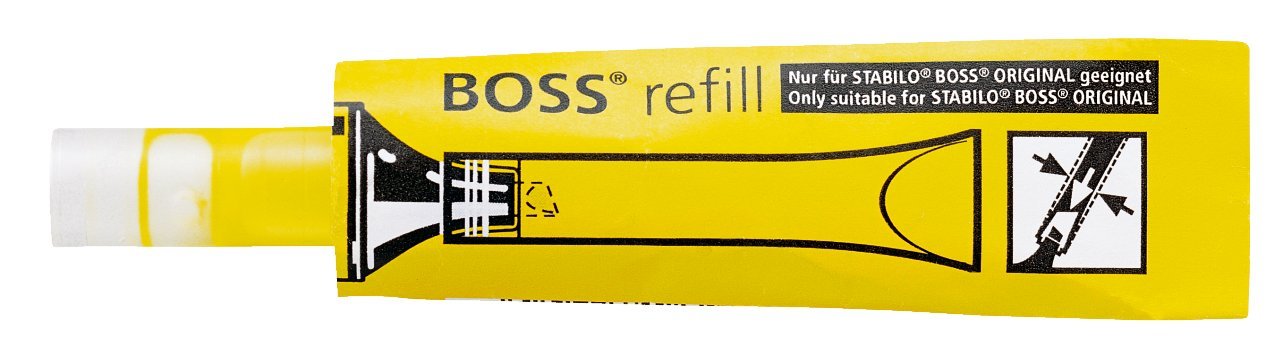 STABILO Refills for Boss Original Highlighters Yellow, 1 unit