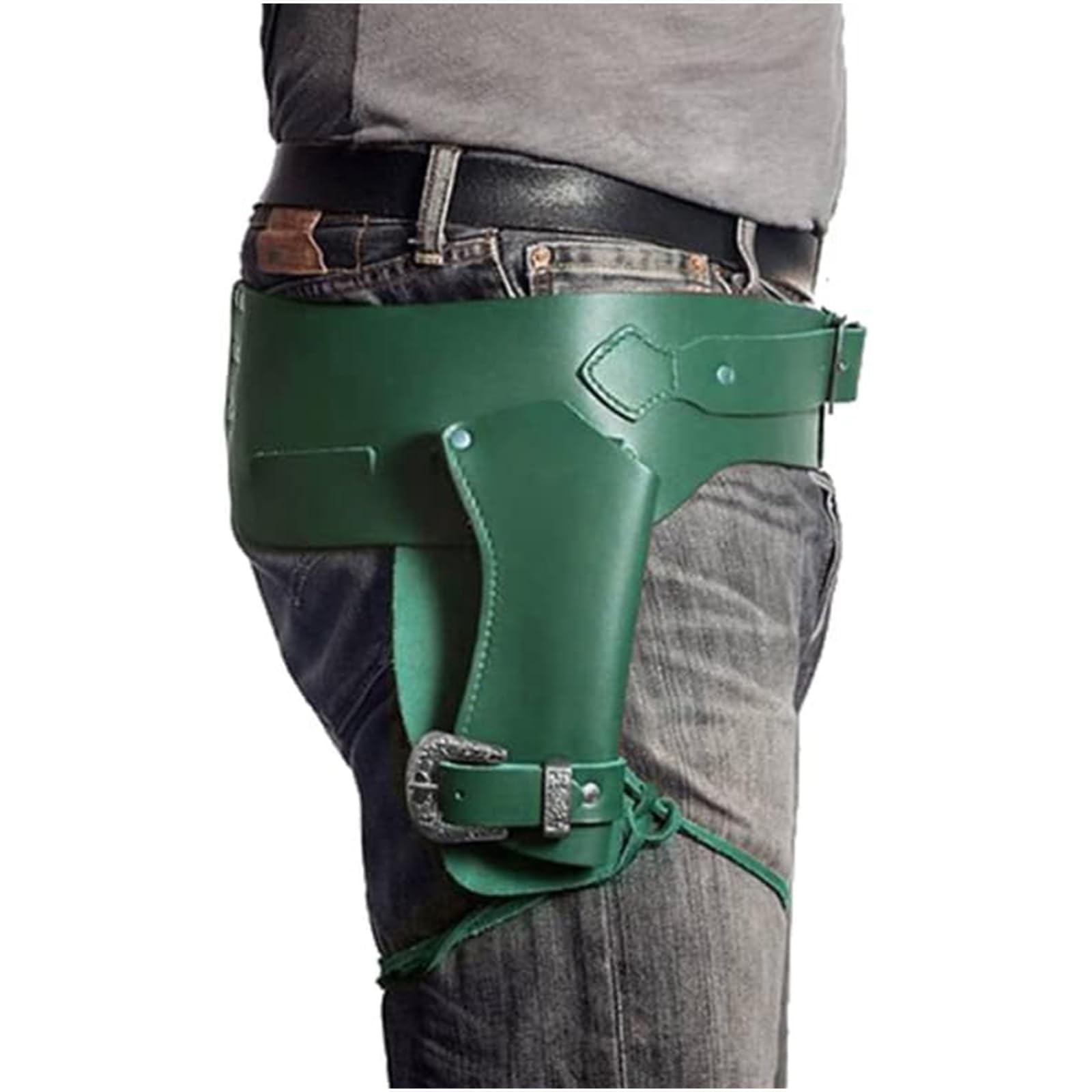 Amazon.co.jp: ANSNOW Puレザーガンホルスター、ベルト付きリボルバー