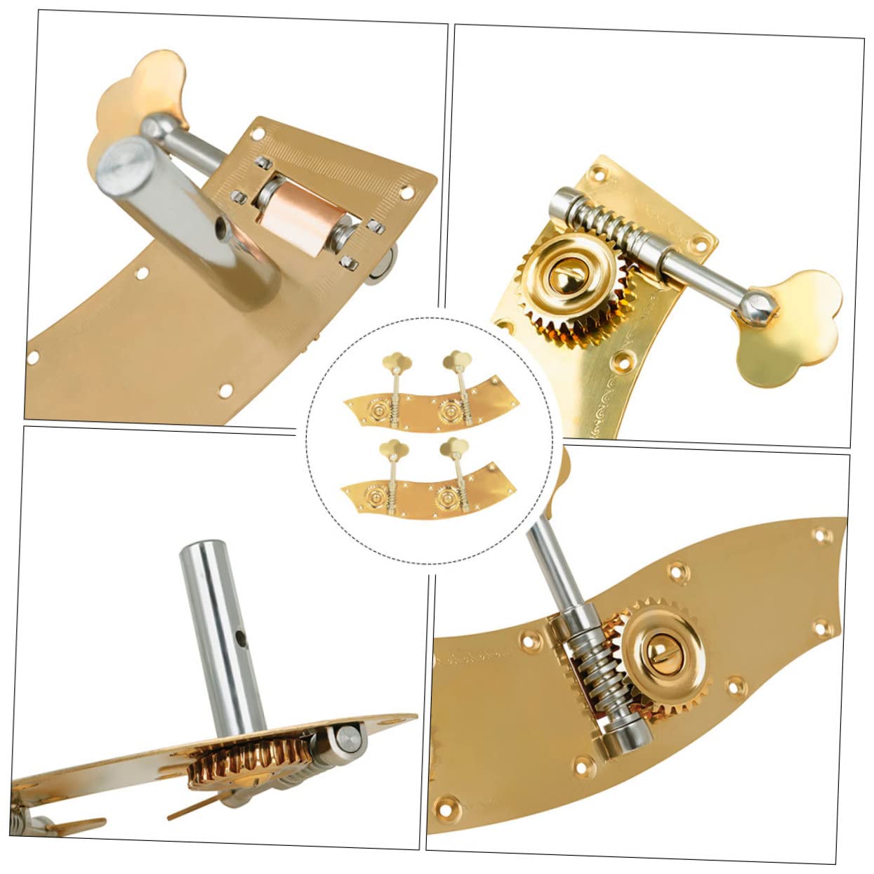 COSMEVIVI Lightweight Tuning Pegs Double Bass String Knob Bass Tuning Keys Locking Tuners Peg for Accessory