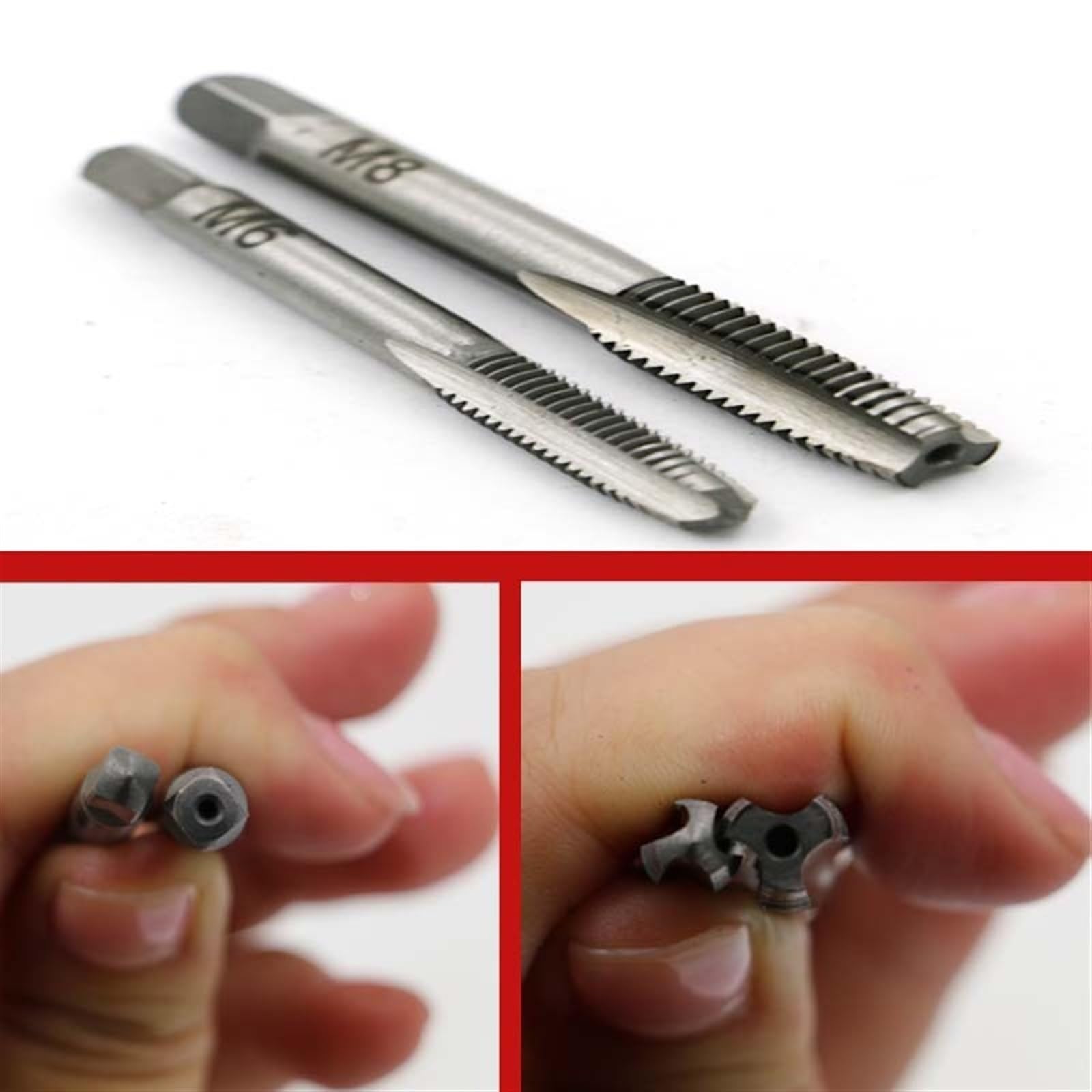 2 Pz. /set HSS. Tariffa Metrica Del Filo Sinistro Della Mano E Del - Foto 3