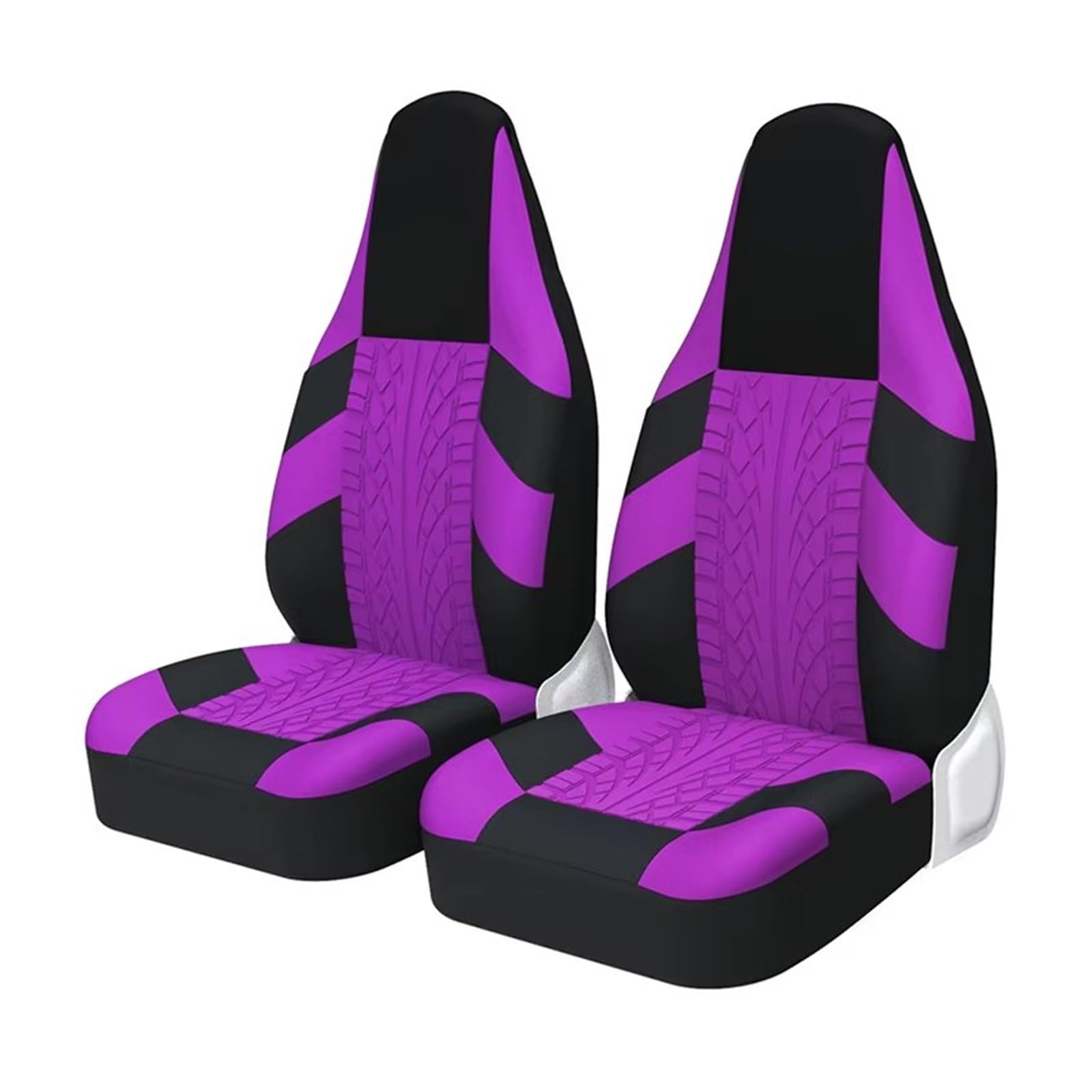 KCKZCFCYPQ Seat Covers High Bucket Car Seat Covers Universal For Most Cars Sport Seat Protector Interior Decoration Car Seat Protector(Purple)