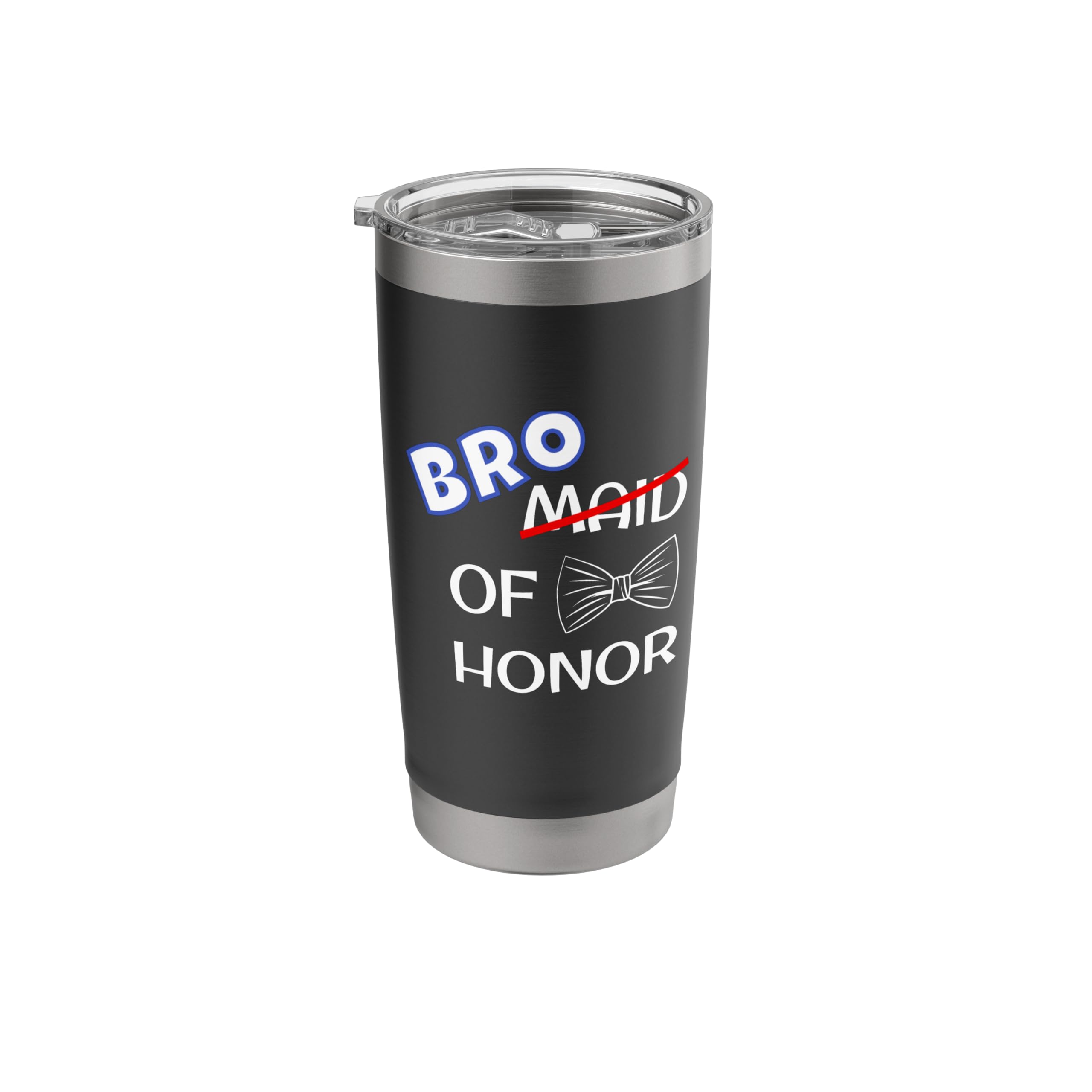 Funny Best Man Wedding Matching Bachelor Party Bro Of Honor Stainless Steel Insulated Tumbler