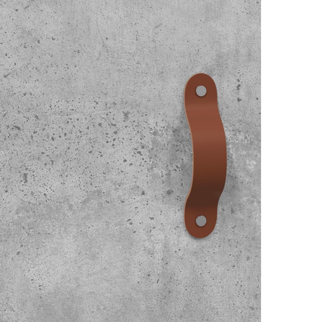 Scrivania grigio cemento 140 x 50 x 75 cm, materiale in legno, resistente, con 4 ante, ideale per casa, ufficio, giochi, cameretta dei bambini, piedini in ferro stabili