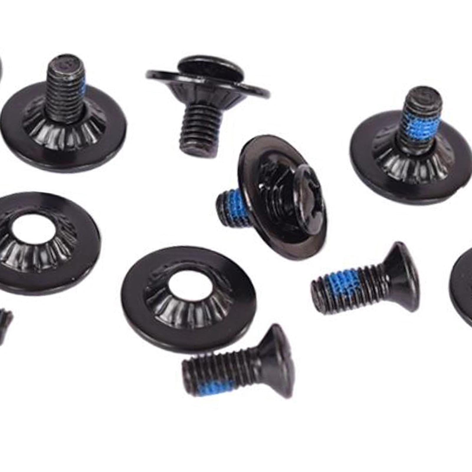 harayaa Kit de Vis de Fixation de Snowboard avec Kit D'assemblage de Vis de Fixation en Acier Inoxydable et Rondelles Antidérapantes pour Une Fixation Con