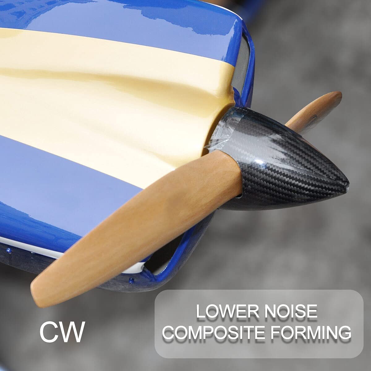 Hélices de Madera CW for Modelos RC: Varios tamaños (de 16 x 6 a 22 x 8) for Accesorios de Aviones RC de Gasolina(23x8)