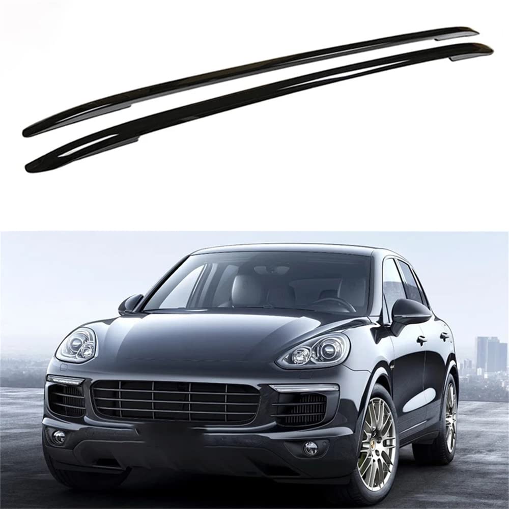 BTHDPP Car Roof Rack,Cross Bars Cargo Carriers,Rooftop Crossbar Luggage Holder,For Porsche Cayenne 2011-2017(Set of 2)
