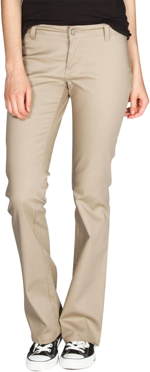 Dickies Girl Juniors' Worker Bootcut Pants