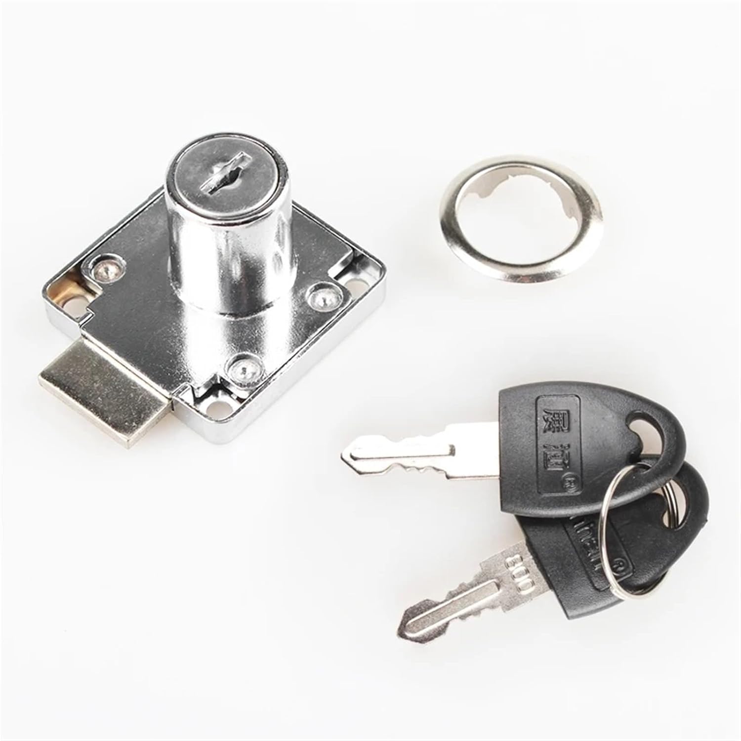 Cabinet Drawer Lock 22 32 38mm for Gym Locker School Desk Mail Box DIY Furniture Hardware MMS385 A 1Pcs(38mm Keyed Alike)