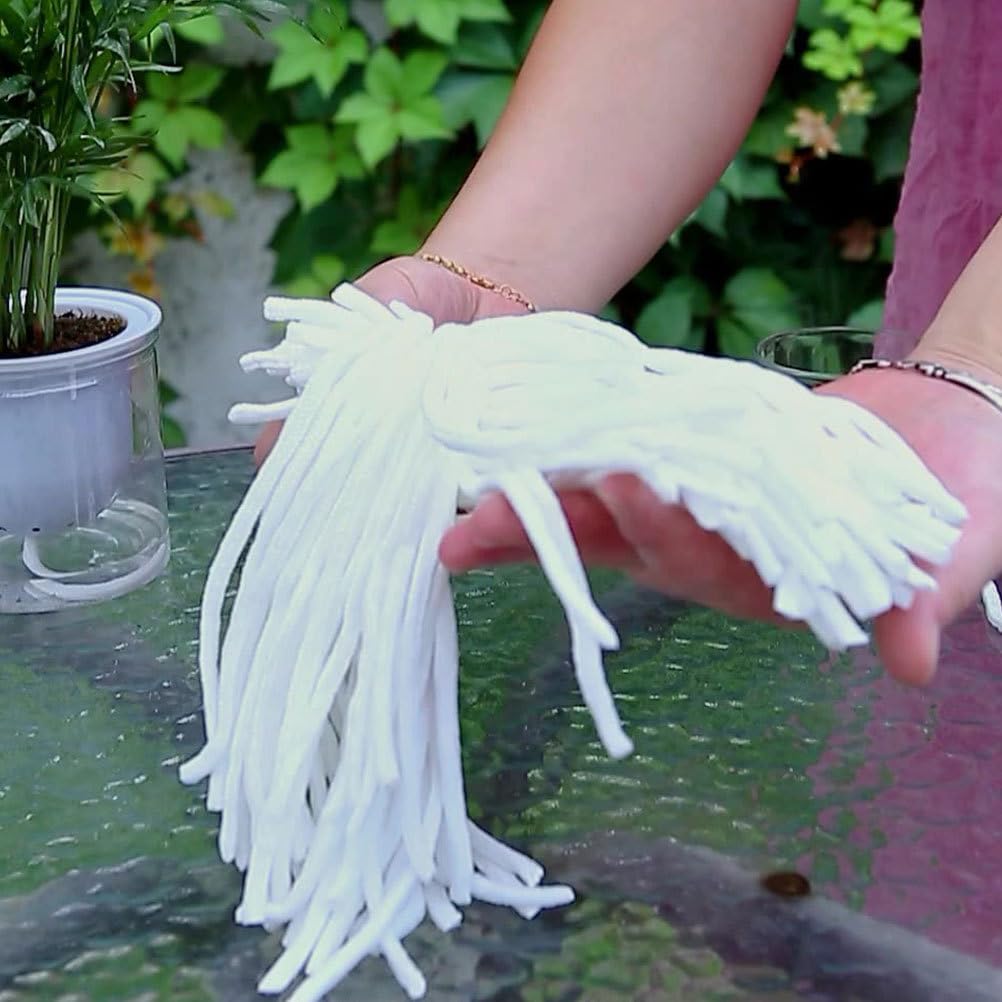 100 Stück Selbstbewässerung Docht Automatische Pflanzer Topf DIY Urlaub Automatische Bewässerung Gerät System Indoor Topfpflanze Waterer Tropfbewässerung Seil String