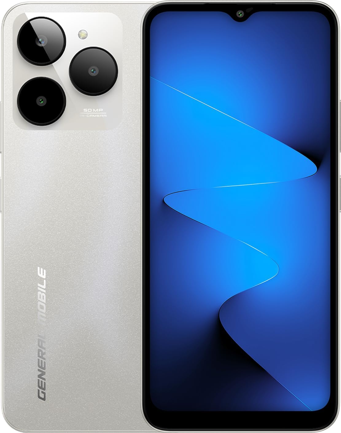 General Mobile Gm Era 30 Pro Dual Stellar White 16GB(8+8)+256GB Cep Telefonu - Görsel 1