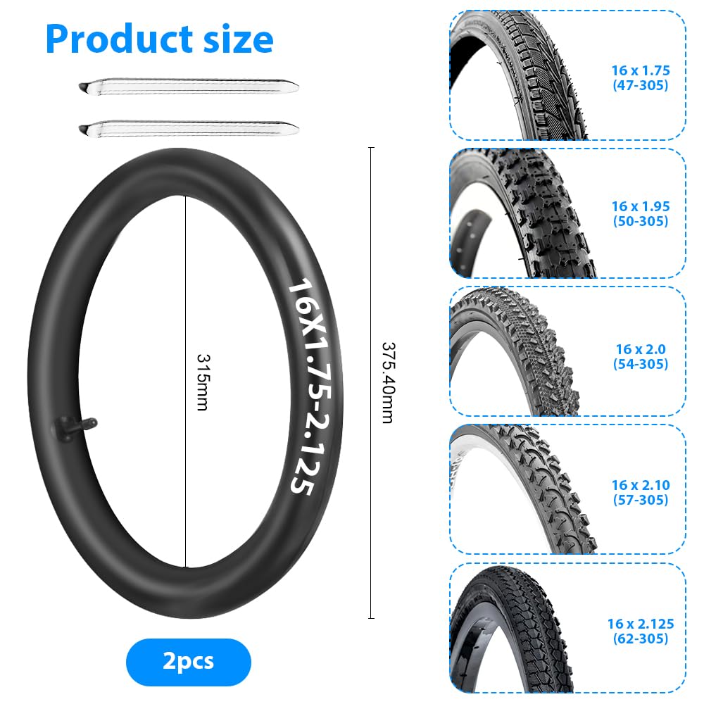 Bike Tube Replacement Near Me 2 Camere D'Aria Bici 26x1.95 - Tubi Interni Per Pneumatici Camere Bici 1.75 1.95