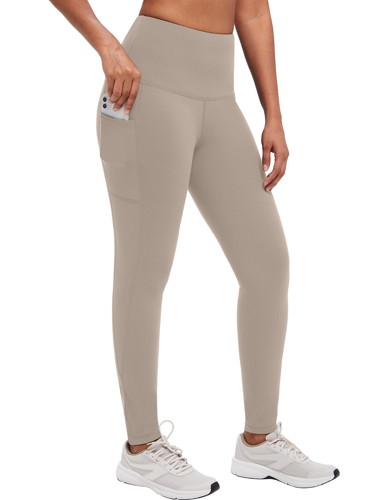 baleaf Women's Fleece Lined Leggings, High Waisted