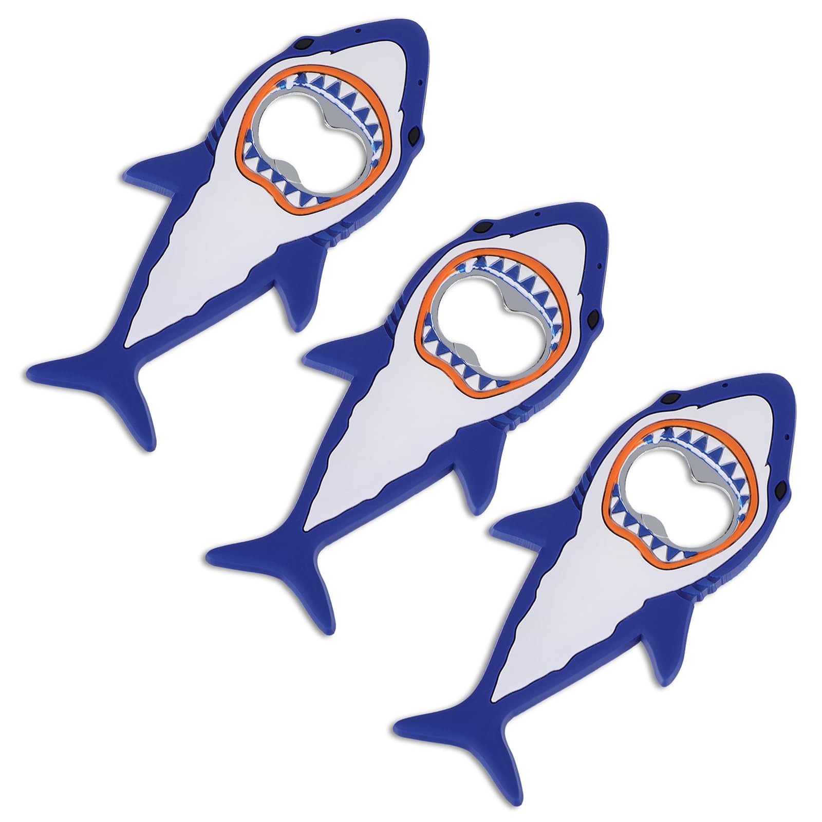 Ouvre-canettes et décapsuleur requin pour ouvrir vos bouteilles et sodas sans effort