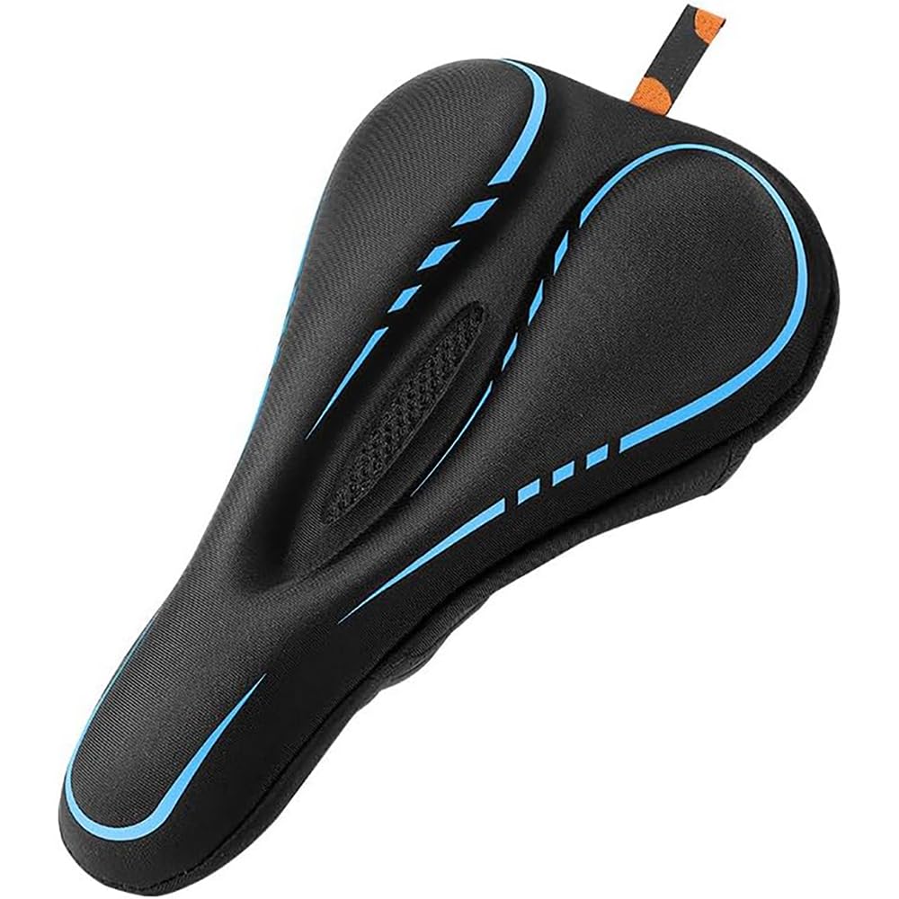 Coprisella per Bicicletta per Giant Trinity Advanced PRO 2016-2020 2017, Copri Sella Bicicletta Comoda in Memory Foam a Doppio Strato, Coprisella Bici Gel Morbido,Blue