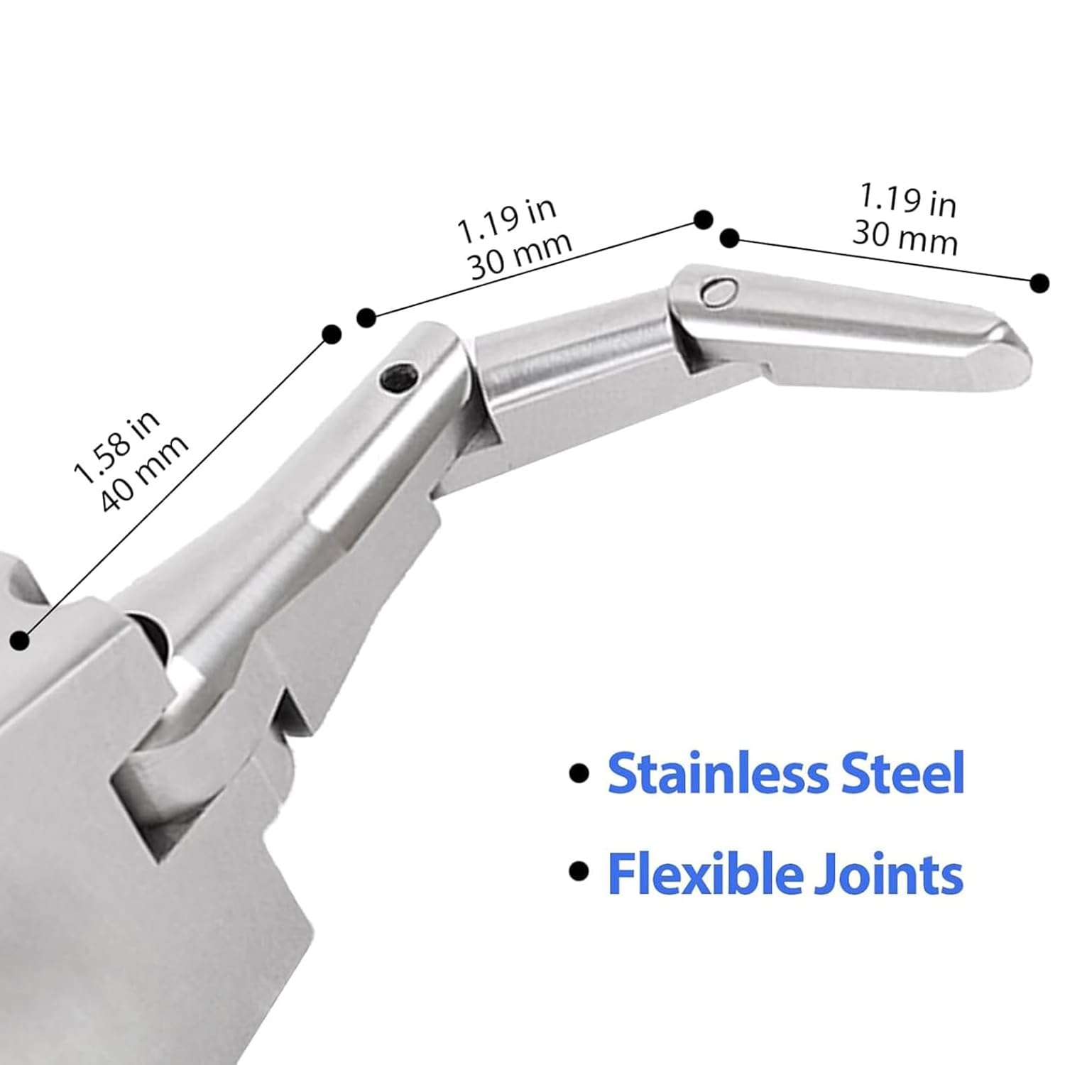 Sonda articolata del dito della prova, strumento di accessibilità da 3,5 mm per test elettrici e industriali, dispositivo di sicurezza certificato UL per uso in laboratorio