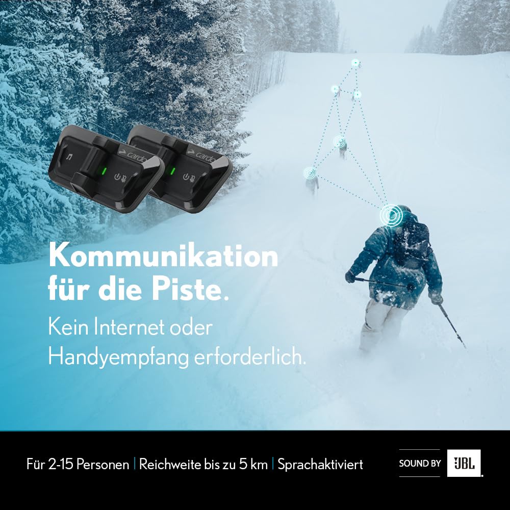 Cardo PACKTALK OUTDOOR DUO PACK WHITE - 5