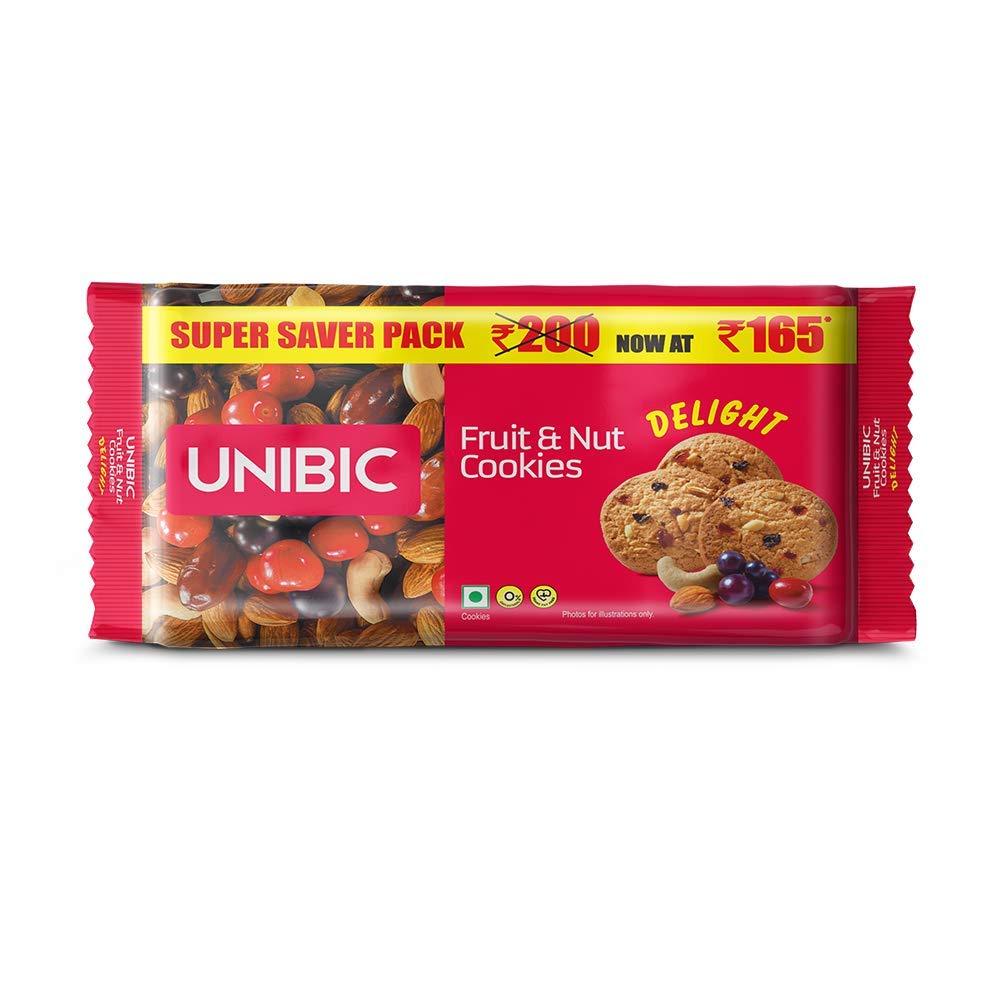 Buy Unibic Fruit & Nut Cookies, 500 g McVities Fruit Cookies With