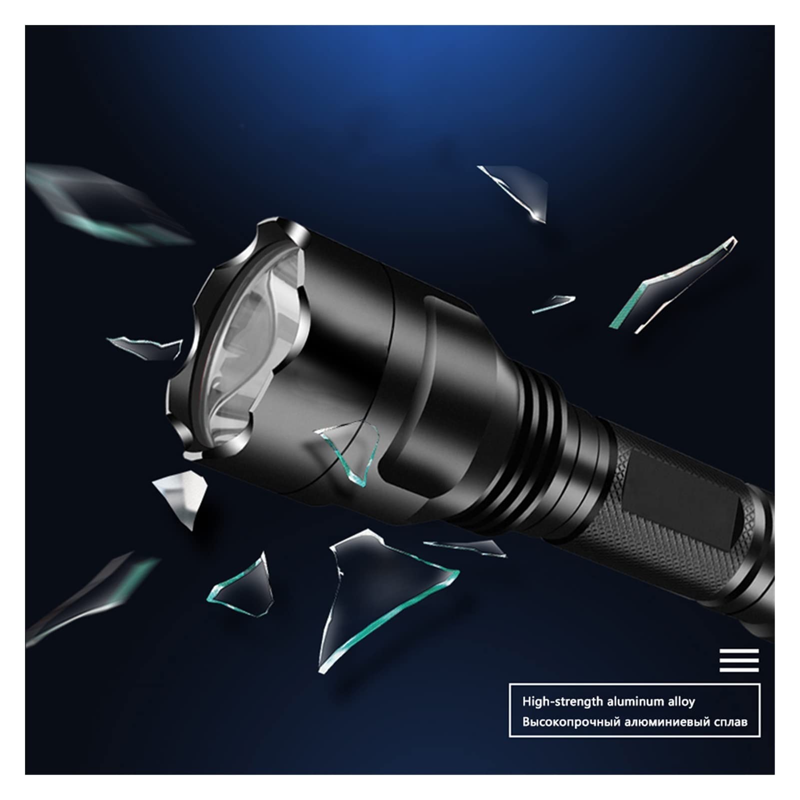 Amazon.co.jp : LED トーチ 5 つの照明モード タクティカル ライトは