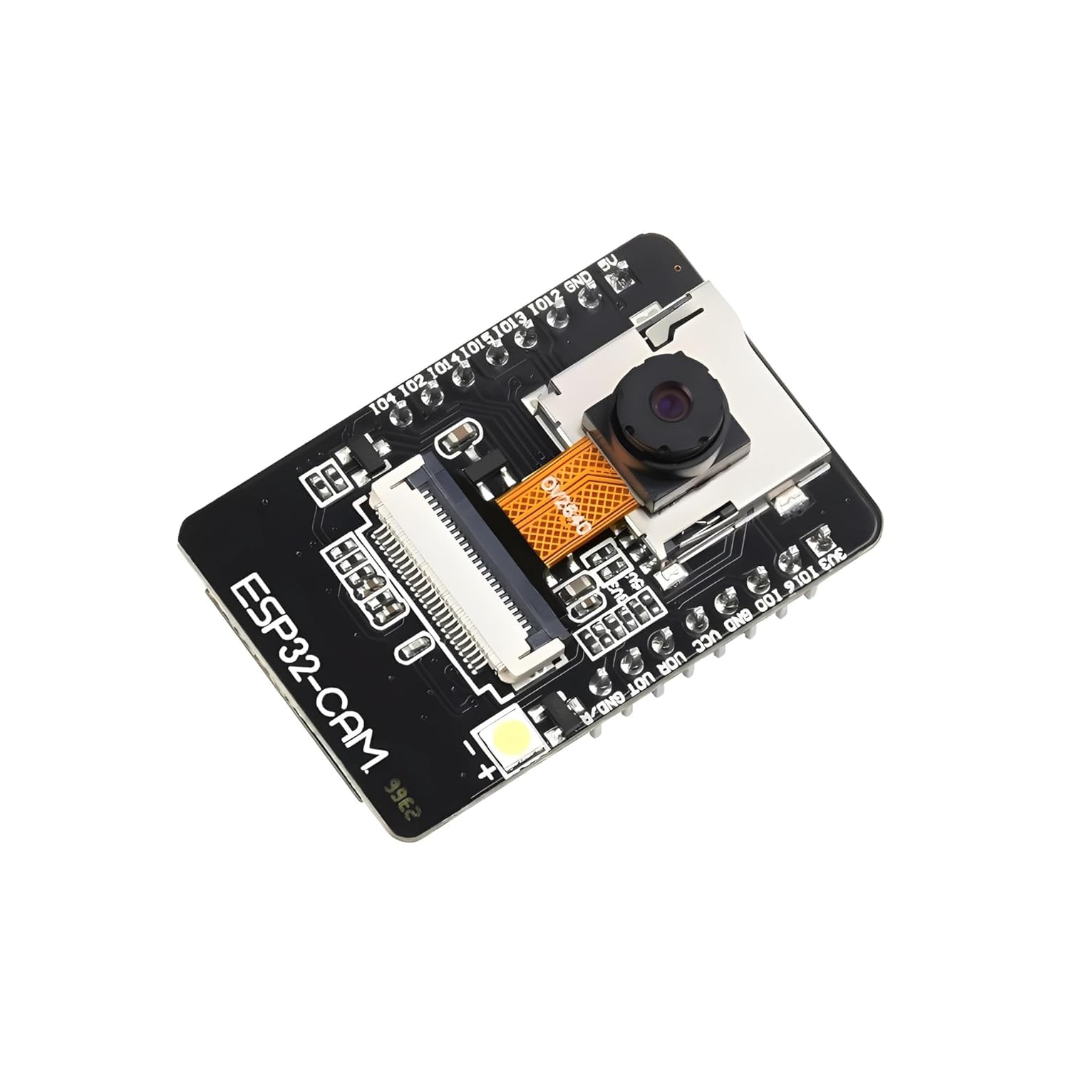 ESP32-CAM Module Without Adapter – WiFi + Bluetooth Development Board with OV2640 Camera | AI-Face Detection, IoT Surveillance, Smart Security & Wireless Video Projects